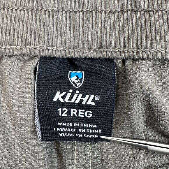 Kuhl Pants WMNS 12 Green Straight Lightweight Hiking Mid-Rise Outdoor Athletic - Picture 9 of 15